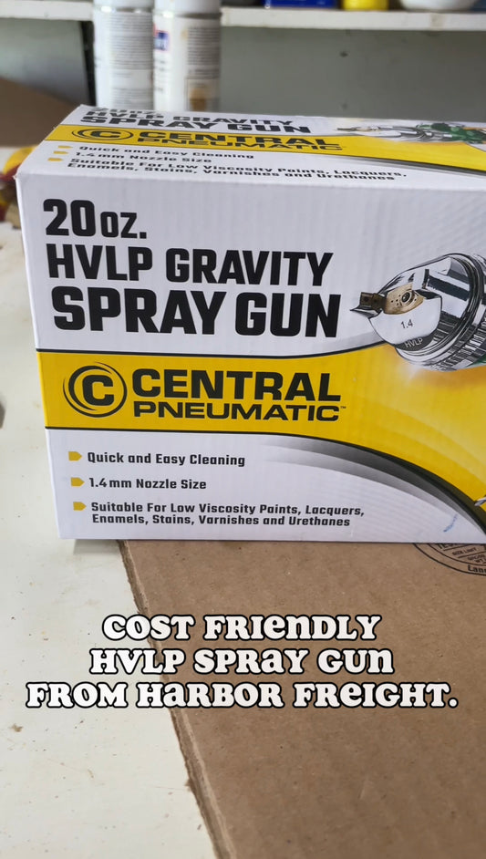 Mastering the Art of Budget-Friendly Spray Painting: Your Guide to the HVLP Spray Gun