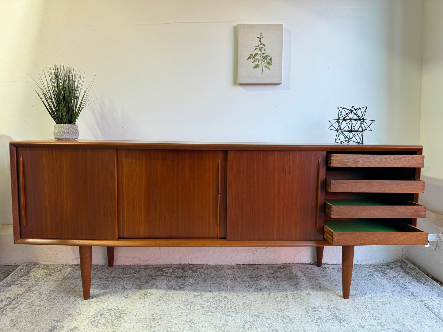 Teak Credenza